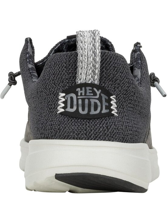 Men’s Black And Monument Grey Wally Hey2O Mesh Lightweight Comfort Slip On Shoes main image 6